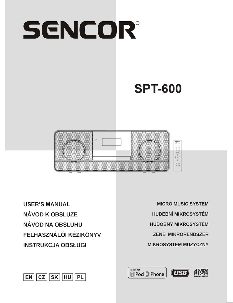 Sencor SPT-600 user manual