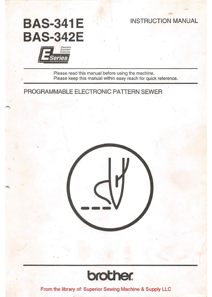 Brother BAS-341E User manual