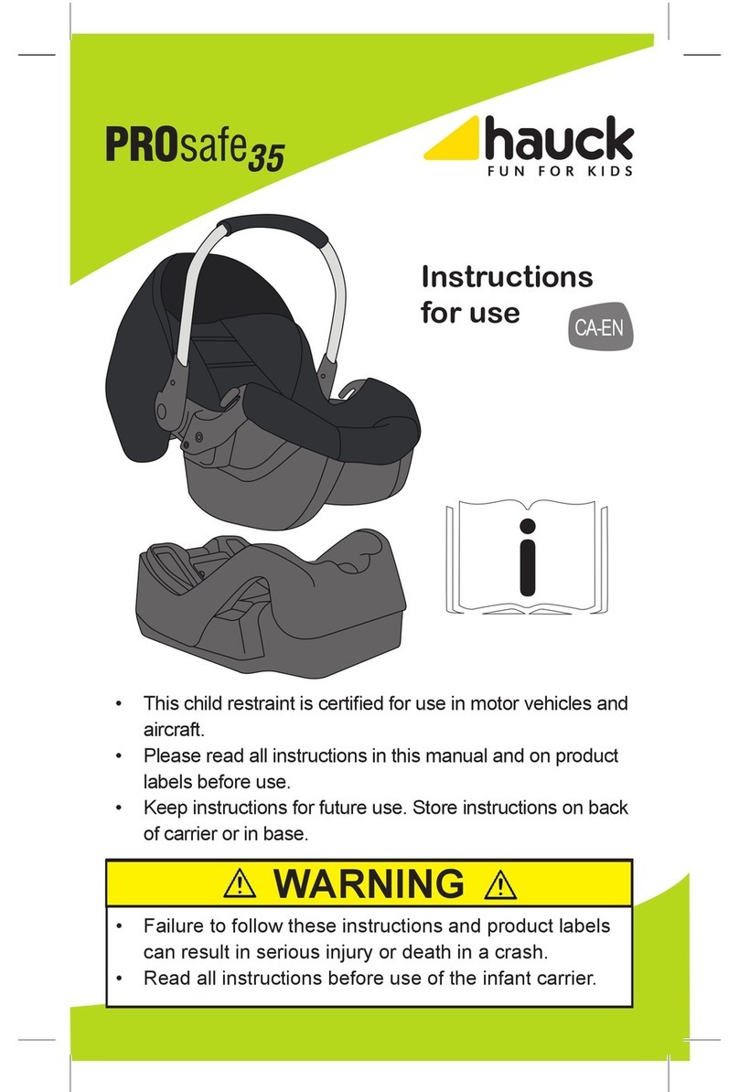Hauck prosafe 35 Instructions for use