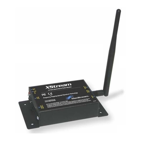 MaxStream Xstream-PKG-U User manual