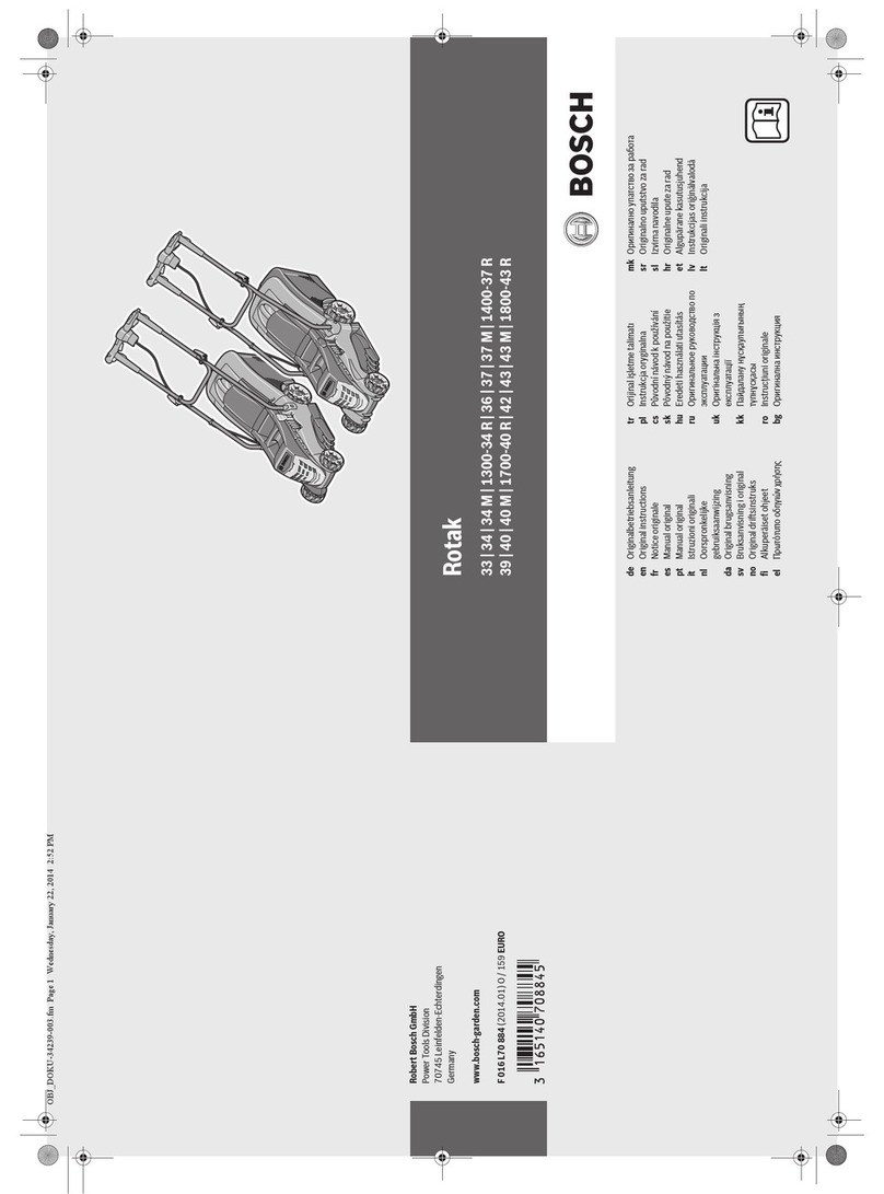 Bosch Rotak 33 Original instructions