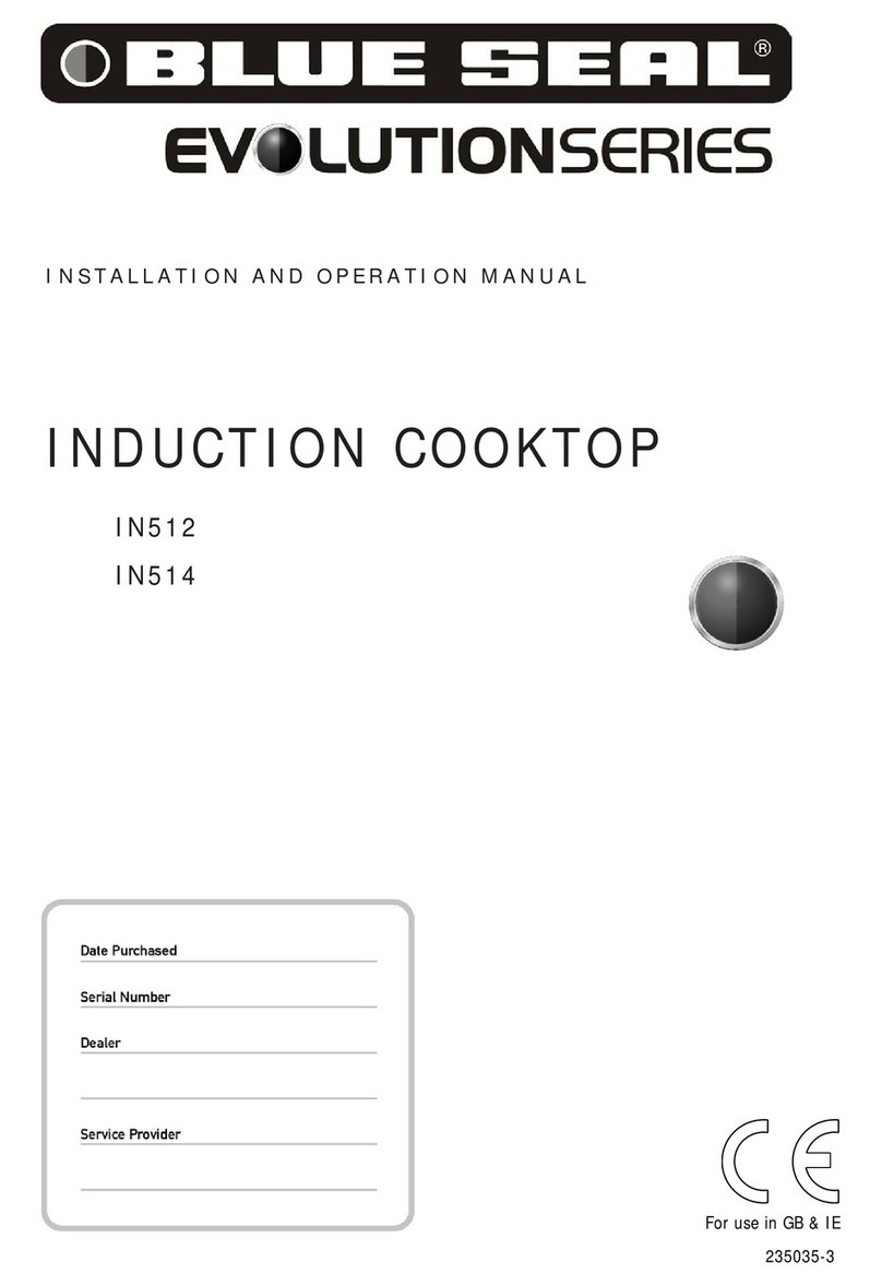 Blue Seal IN512 User manual Blue Seal IN512 User manual
