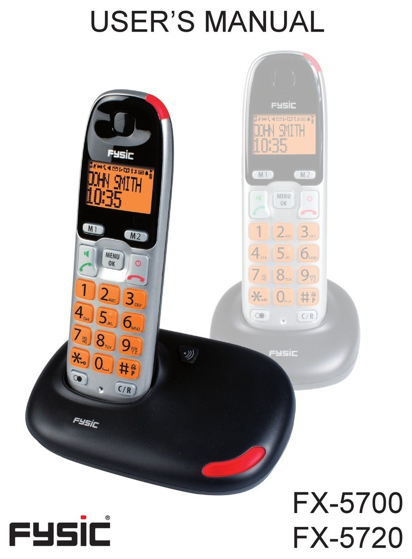 Fysic FX-5700 User manual