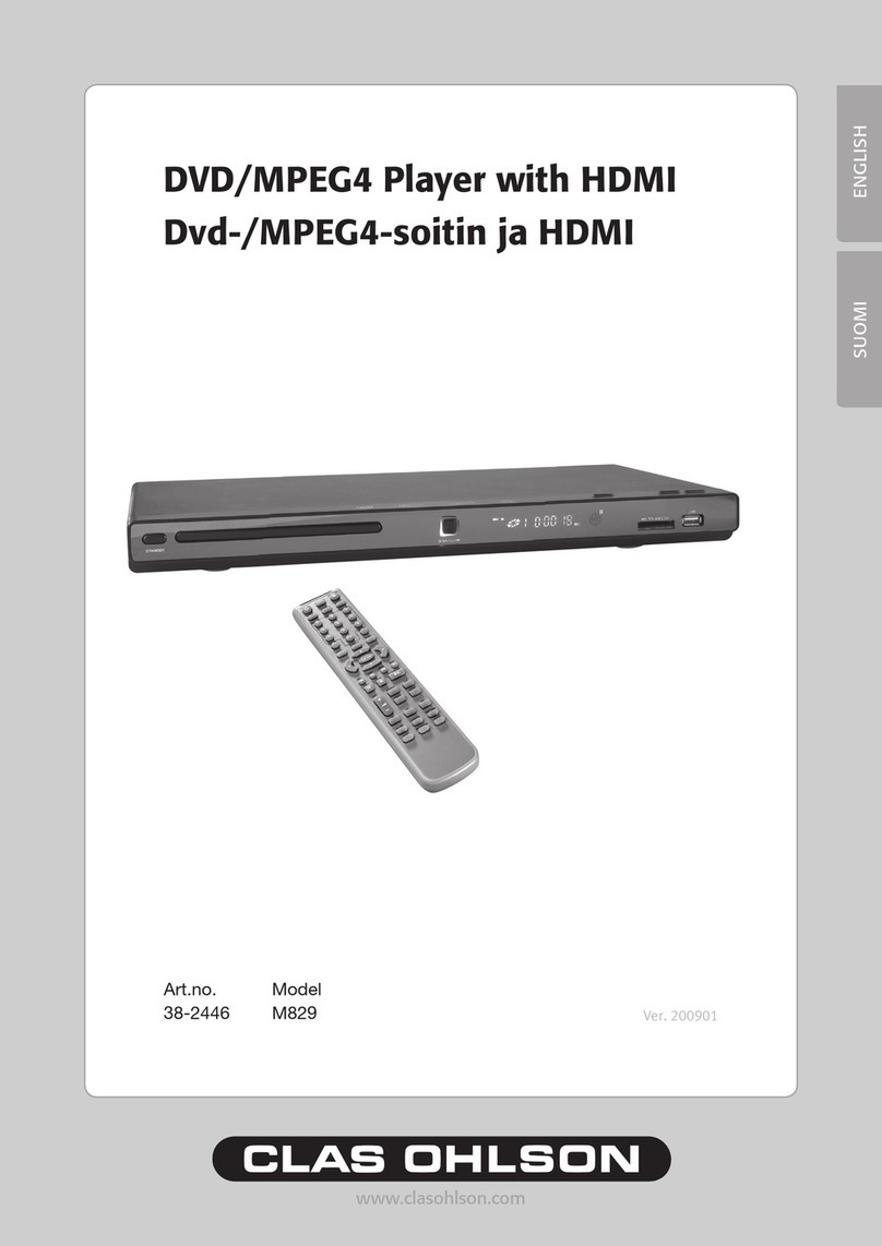 Clas Ohlson M829 user manual