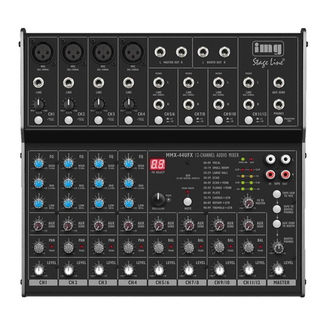 IMG STAGE LINE MMX-44UFX instruction manual