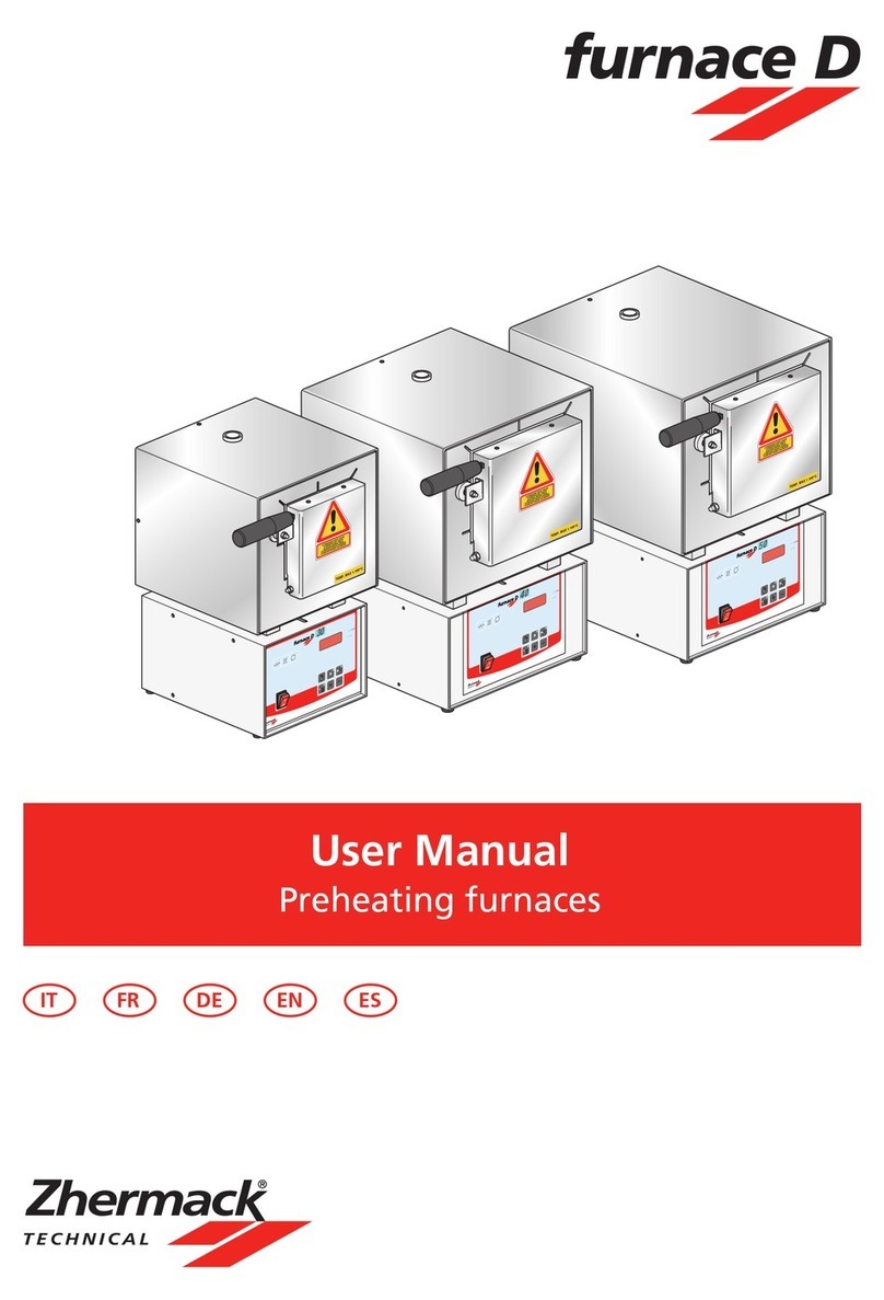 Zhermack FURNACE D user manual