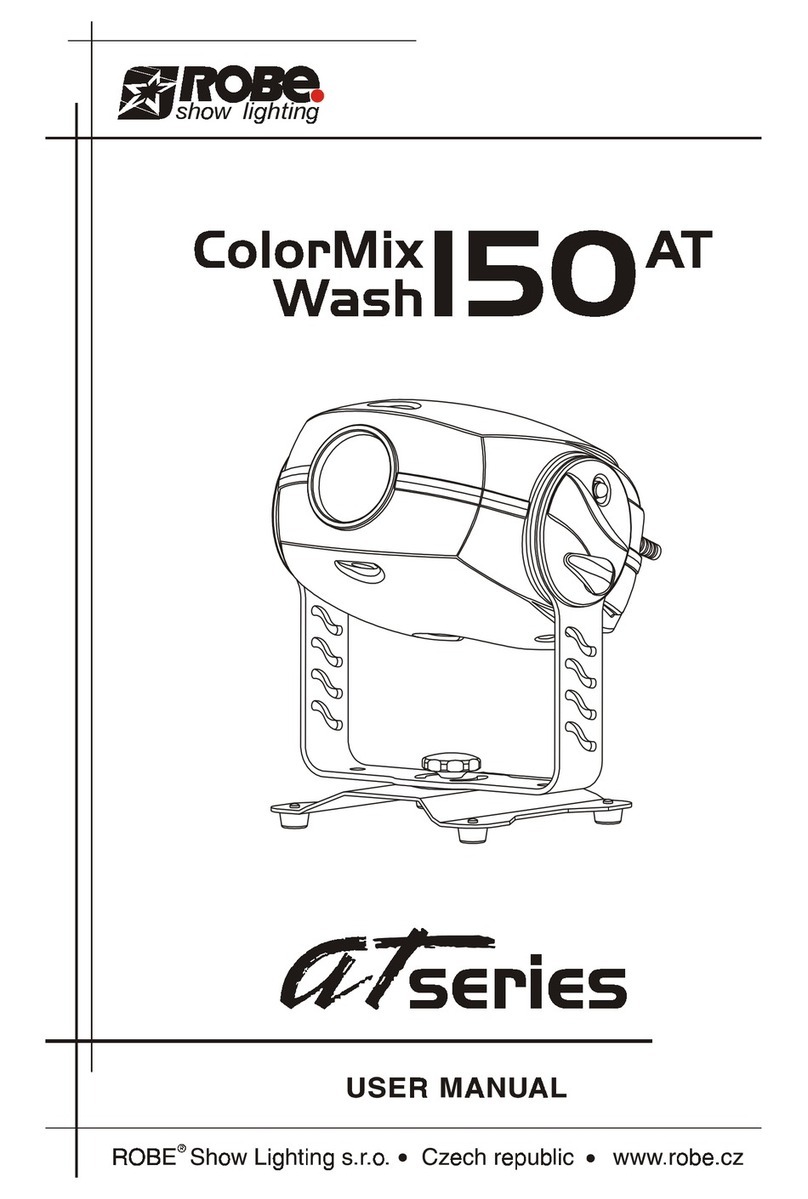 Robe ColorMix Wash I50 User manual