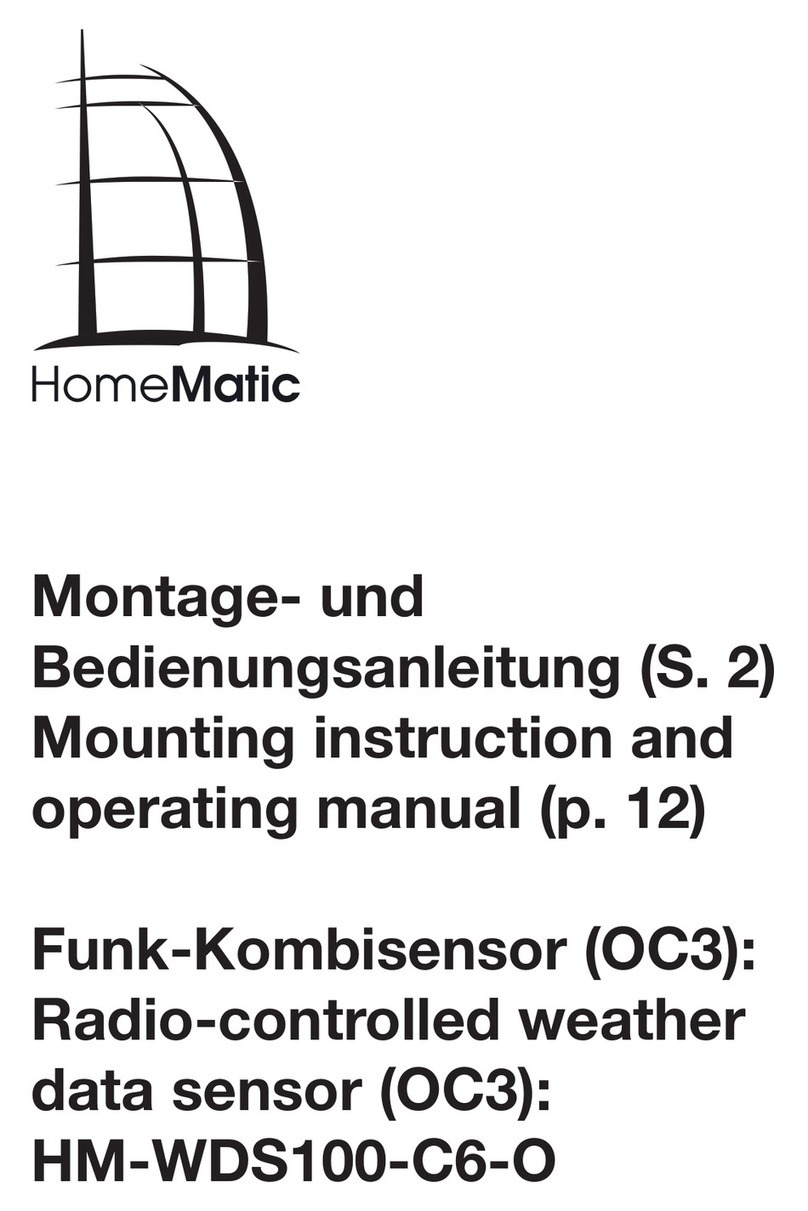 HomeMatic HM-WDS100-C6-O User manual
