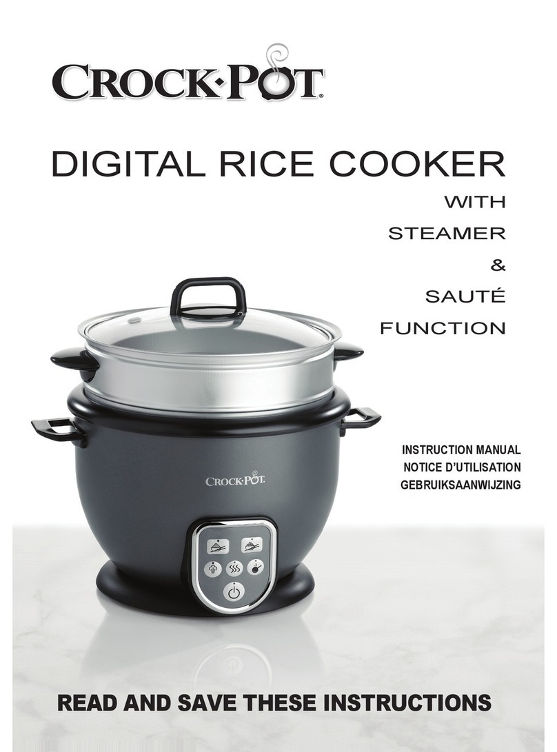 Crock-Pot CKCPRC6039-060 instruction manual