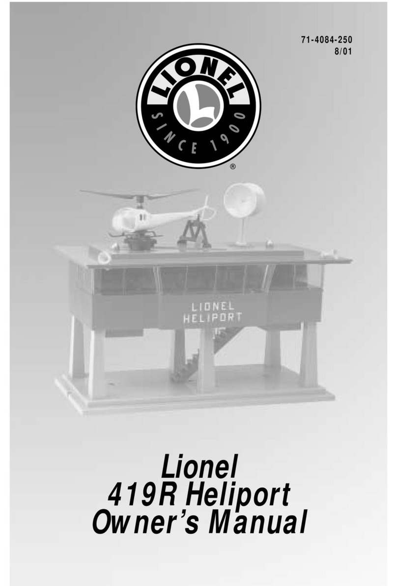 Lionel 419R owner's manual
