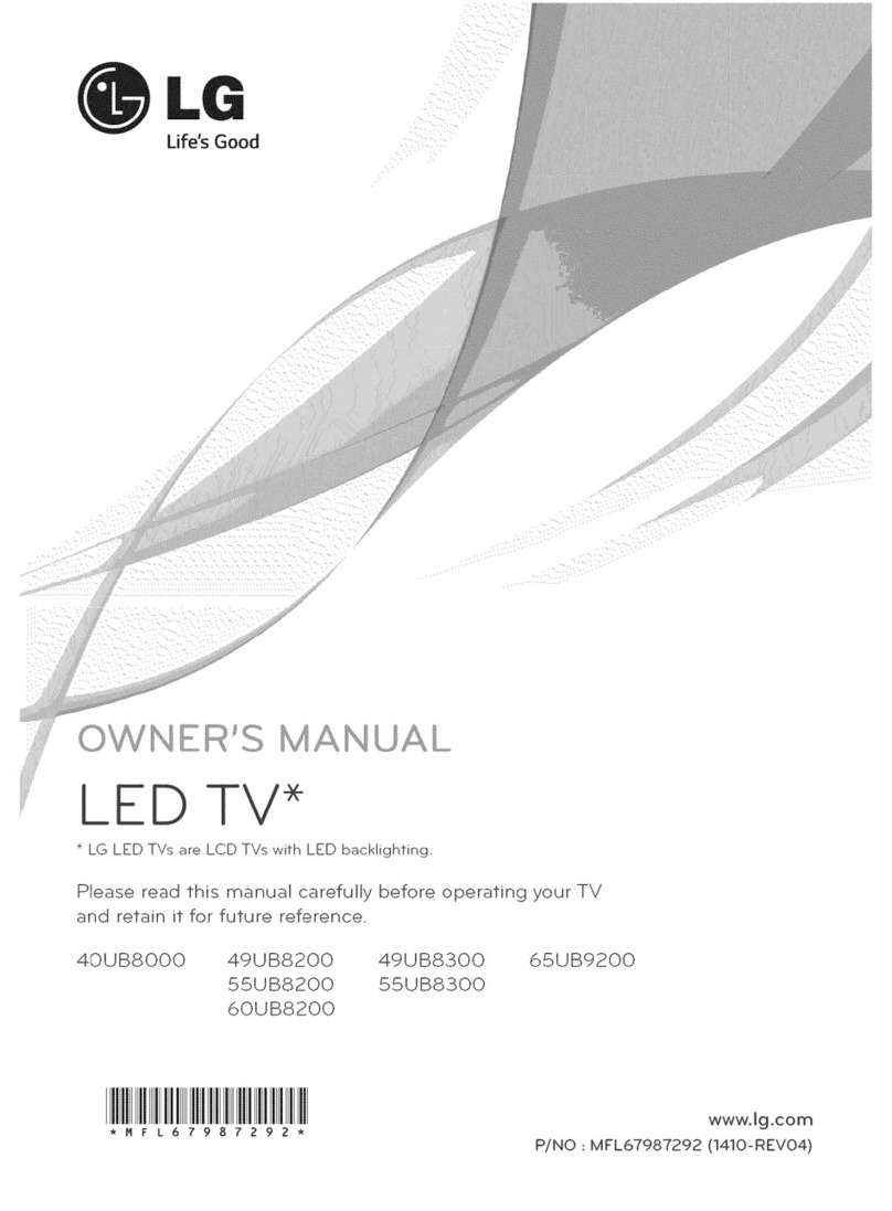 LG 40UB8000 User manual