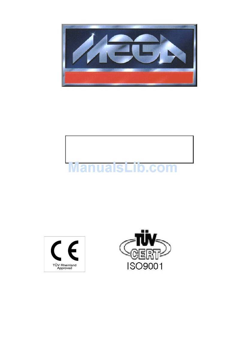 Mega H-400GA instruction manual
