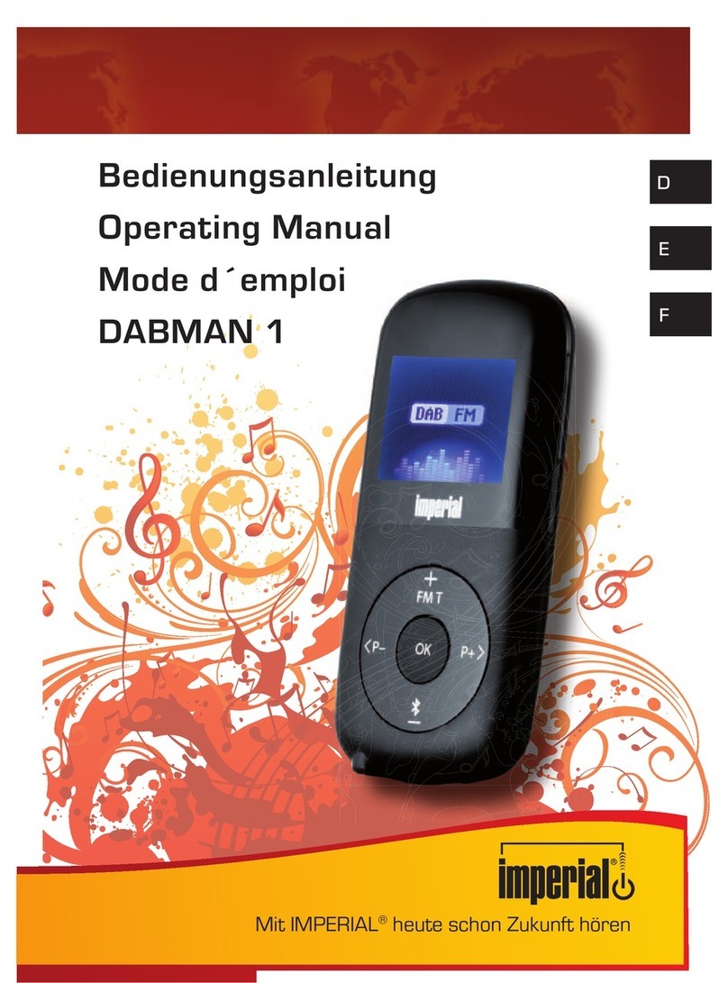 Imperial DABMAN 1 User manual
