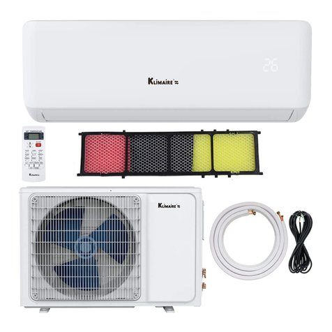 Klimaire KSIA009-H216-I User manual Klimaire KSIA009-H216-I User manual