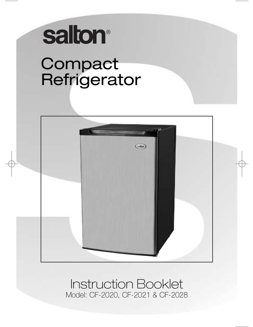 Salton CF-2020 Instruction booklet