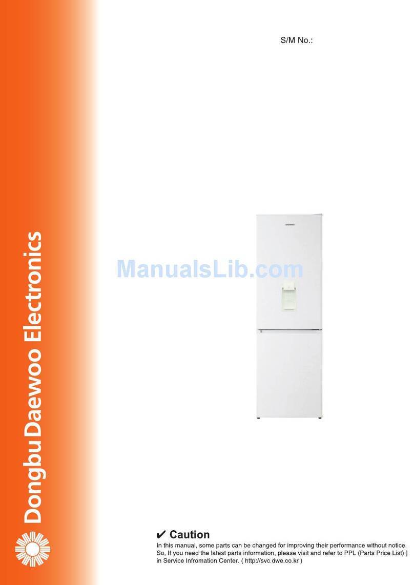 Daewoo FRP-301D Series User manual