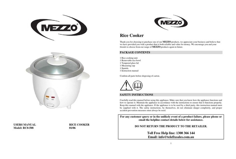 Mezzo RC0-508 user manual