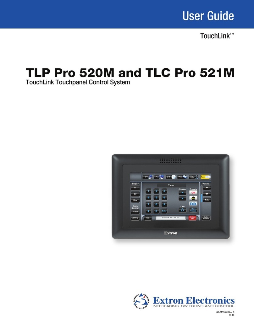 TouchLink TLP Pro 520M User manual