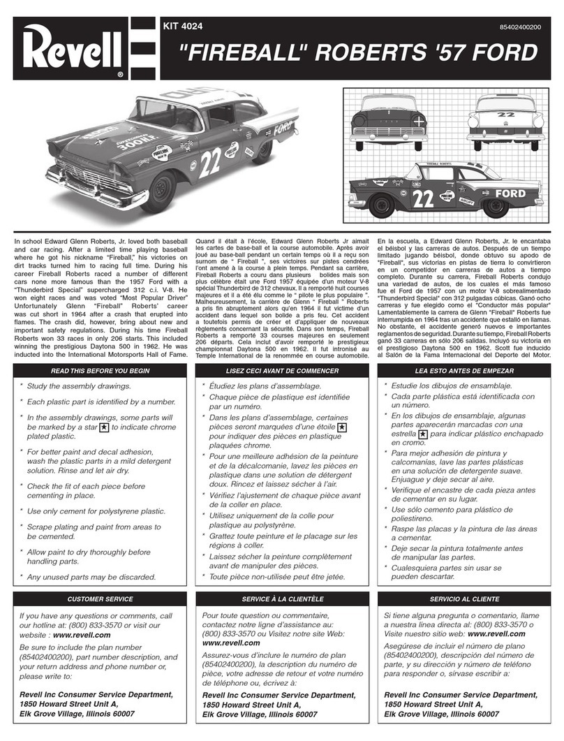 REVELL KIT 4024 User manual