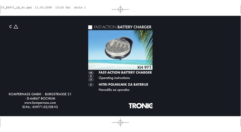 Tronic KH 971 User manual