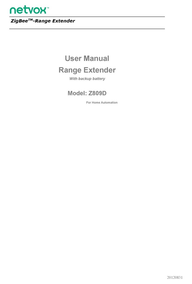 netvox Z809D user manual