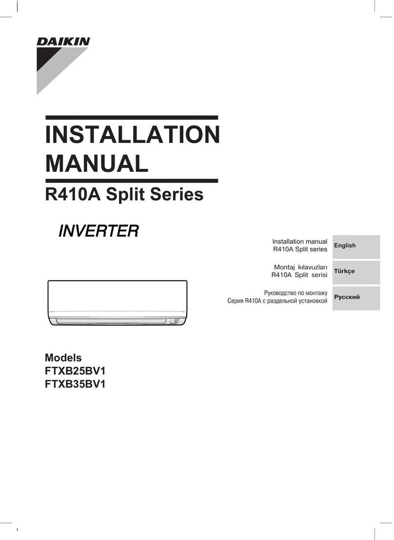 Daikin FTXB25BV1 User manual