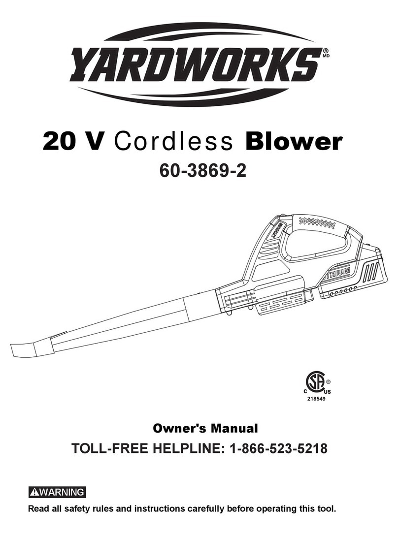 Yard Works 60-3869-2 User manual
