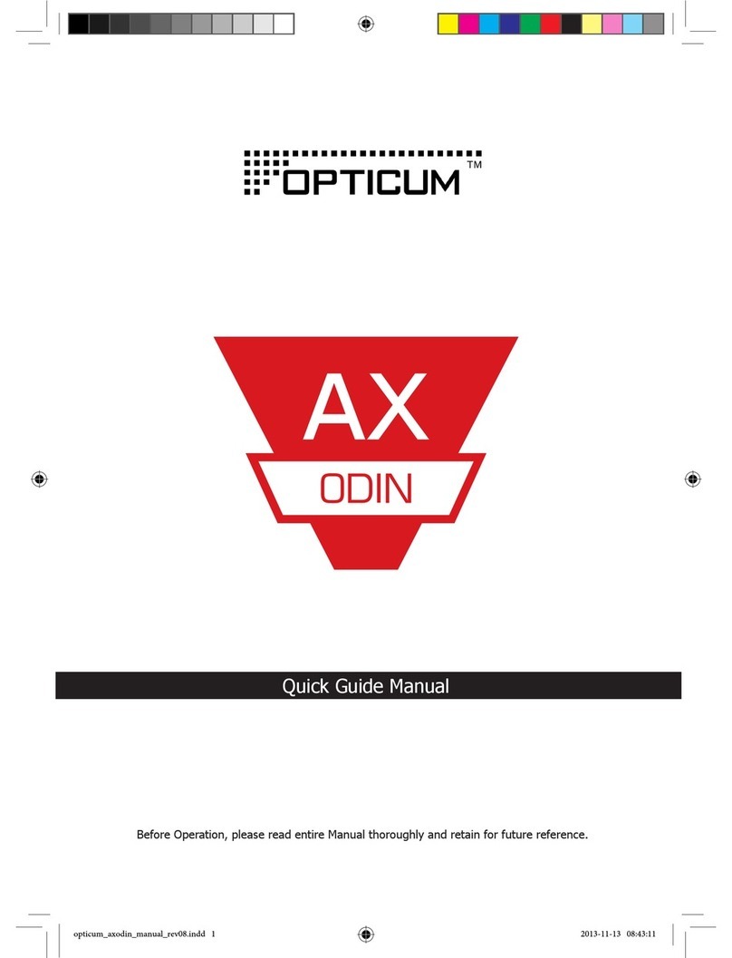 Opticum ax odin User manual