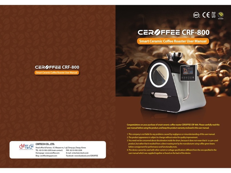 CMTech CRF-800 user manual CMTech CRF-800 user manual