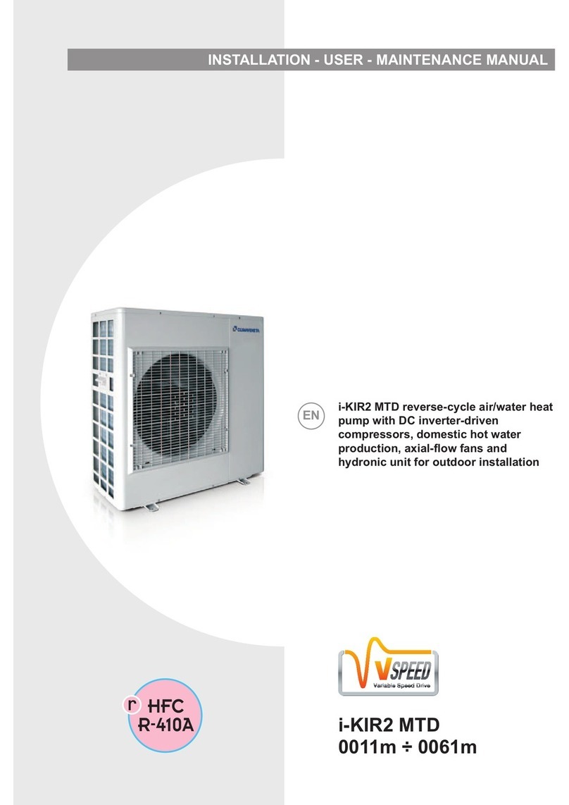 CLIMAVENETA i-KIR2 MTD Operating instructions
