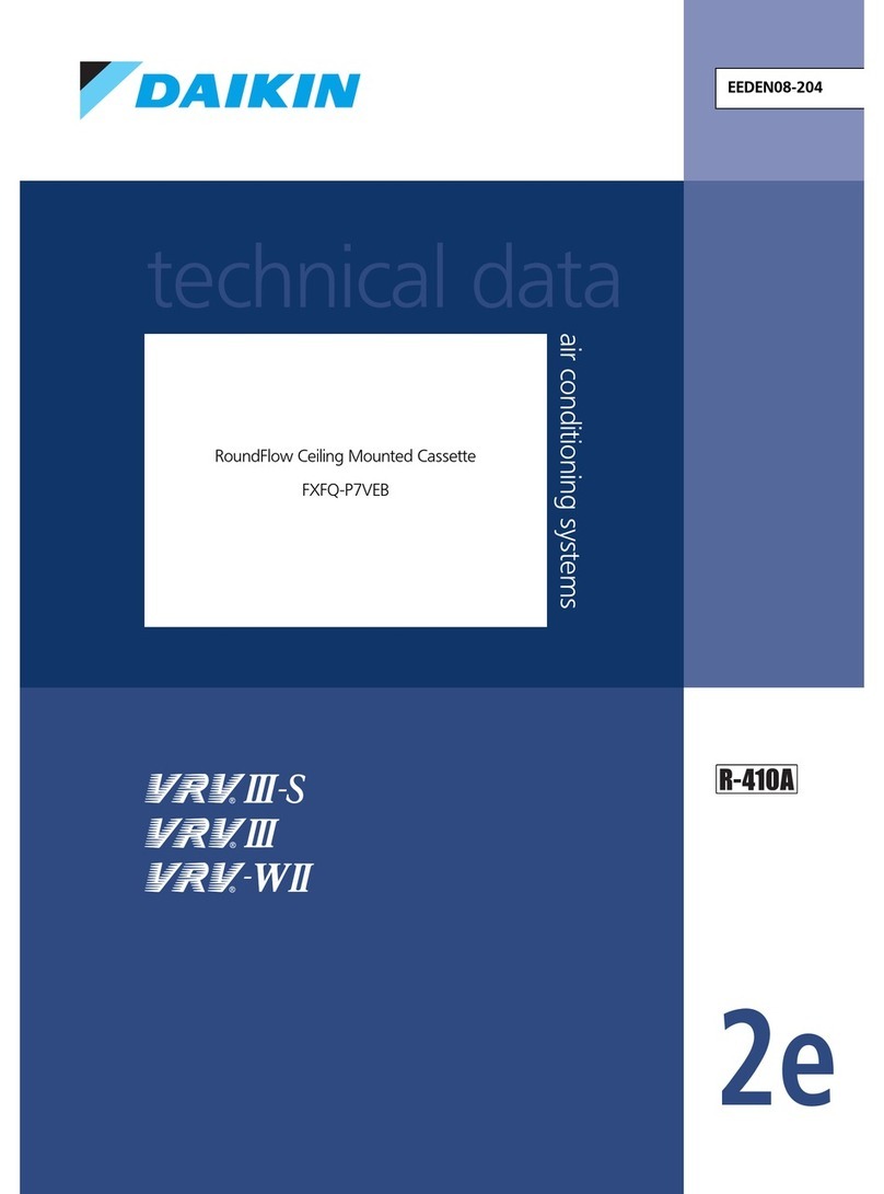 Daikin FXFQ-P7VEB Instruction manual