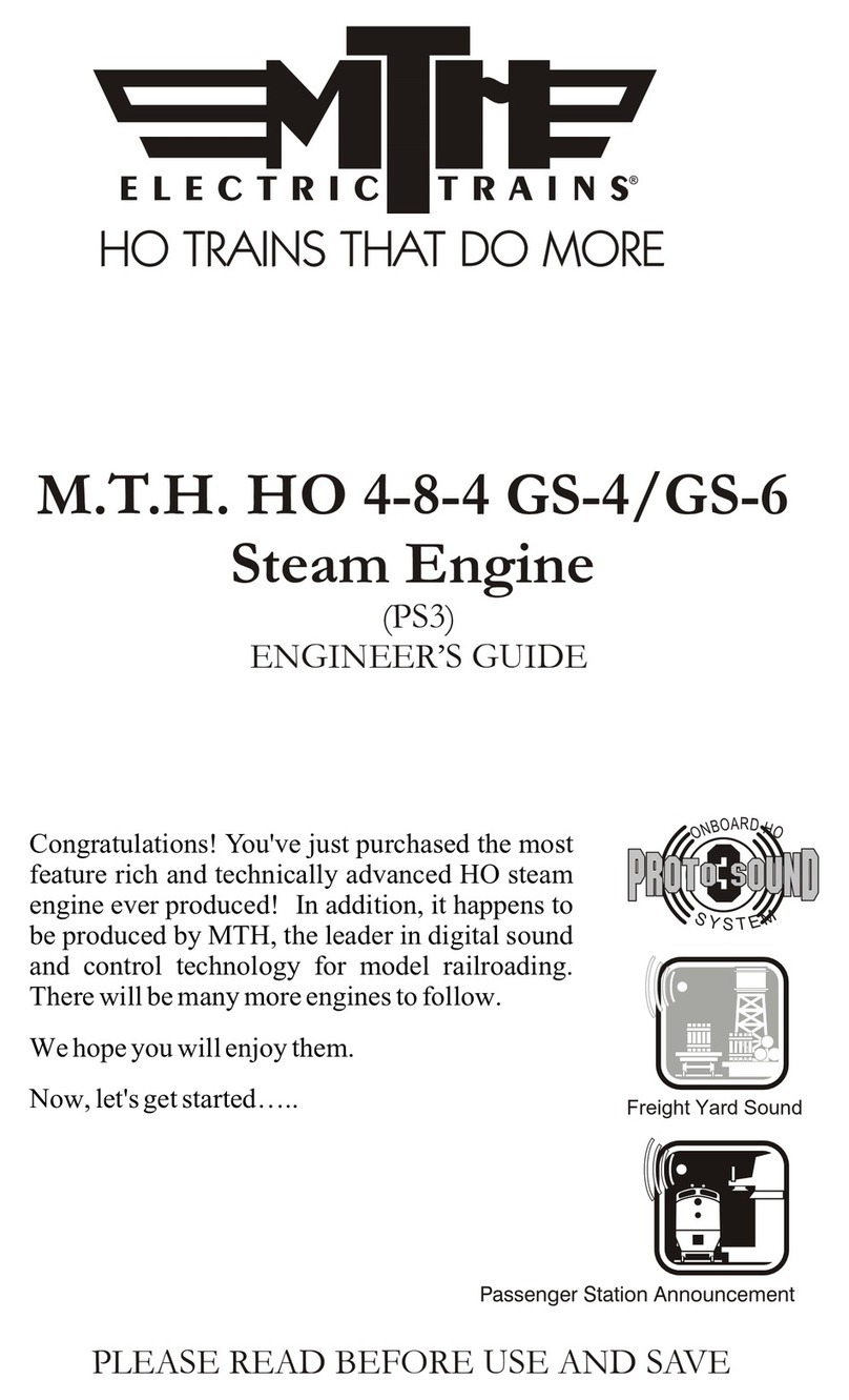 MTHTrains RAILKING GS-4 Quick start guide
