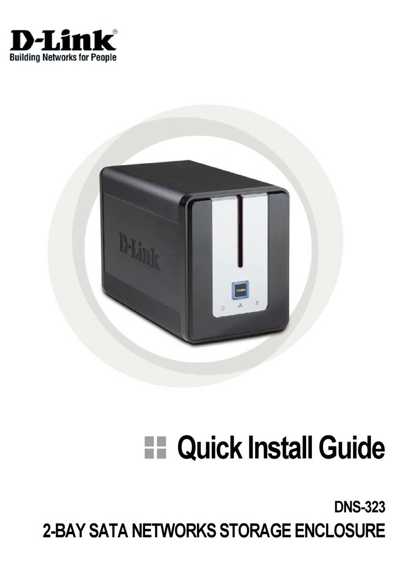D-Link DNS-323 - Network Storage Enclosure NAS... User manual