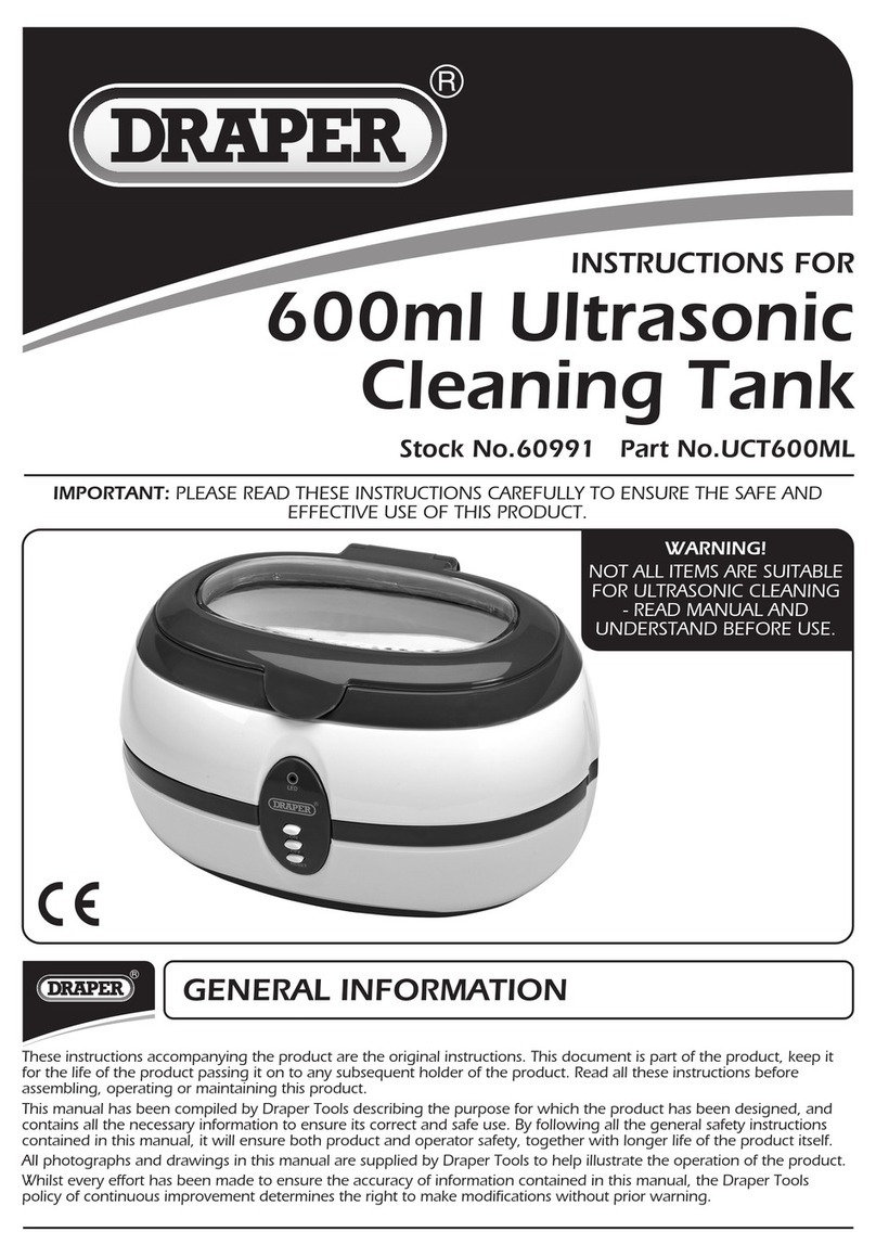 Draper UCT600ML instructions