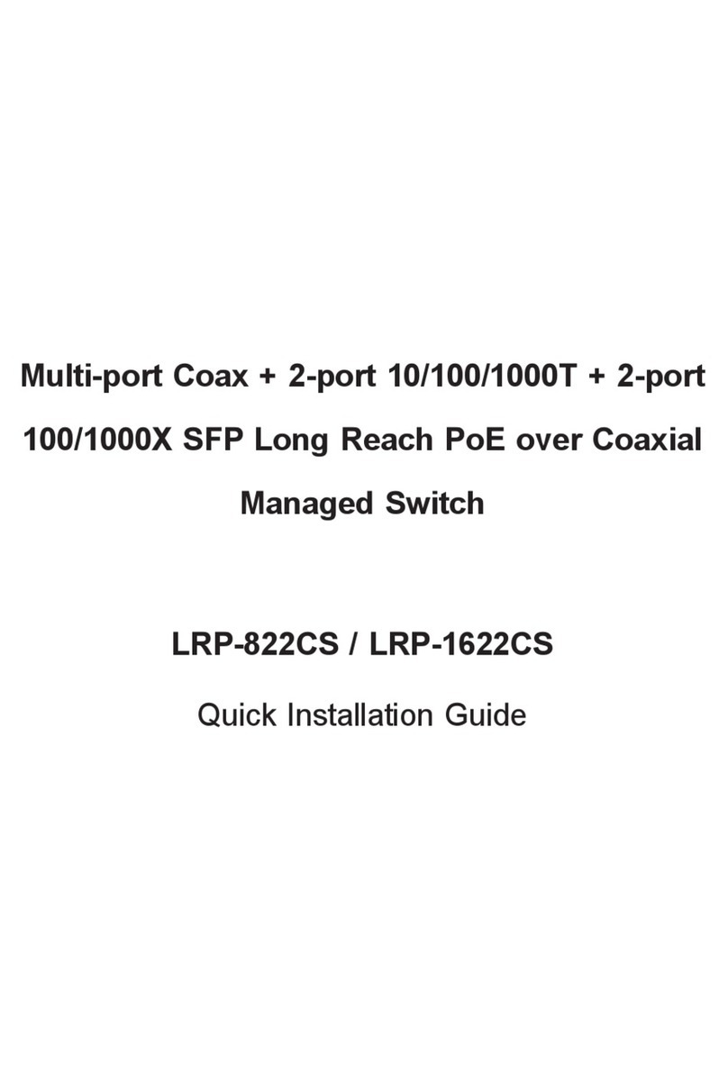 Planet LRP-822CS User manual Planet LRP-822CS User manual