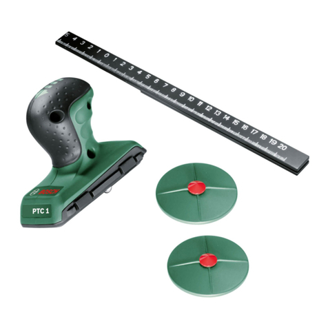 Bosch PTC 1 User manual