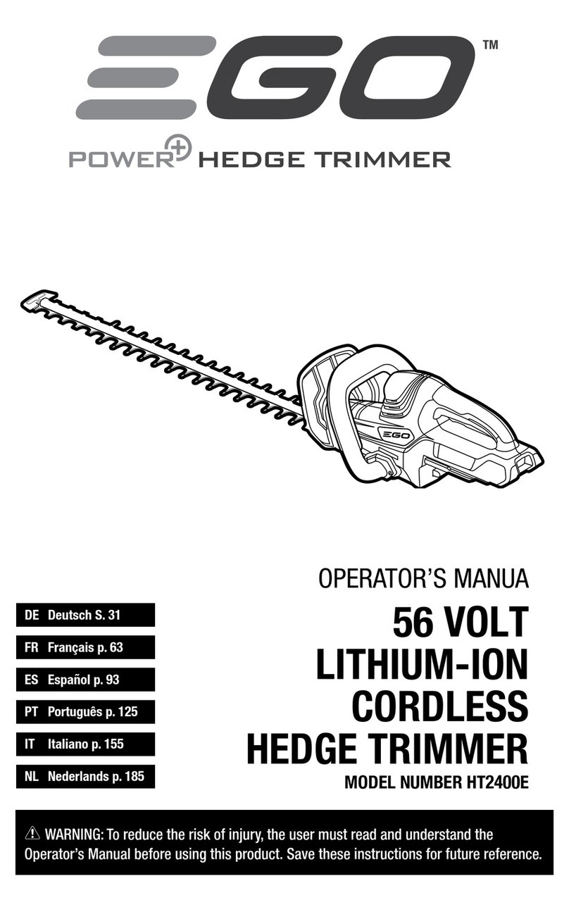 EGO HT2400E User manual