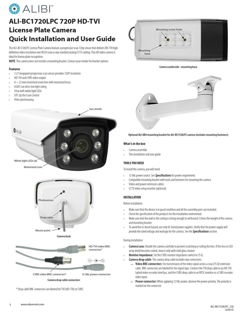 ALIBI ALI-BC1720LPC User manual