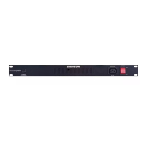 Samson PowerStrip PS10 User manual