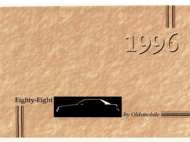 Oldsmobile 1996 Eighty-Eight User manual