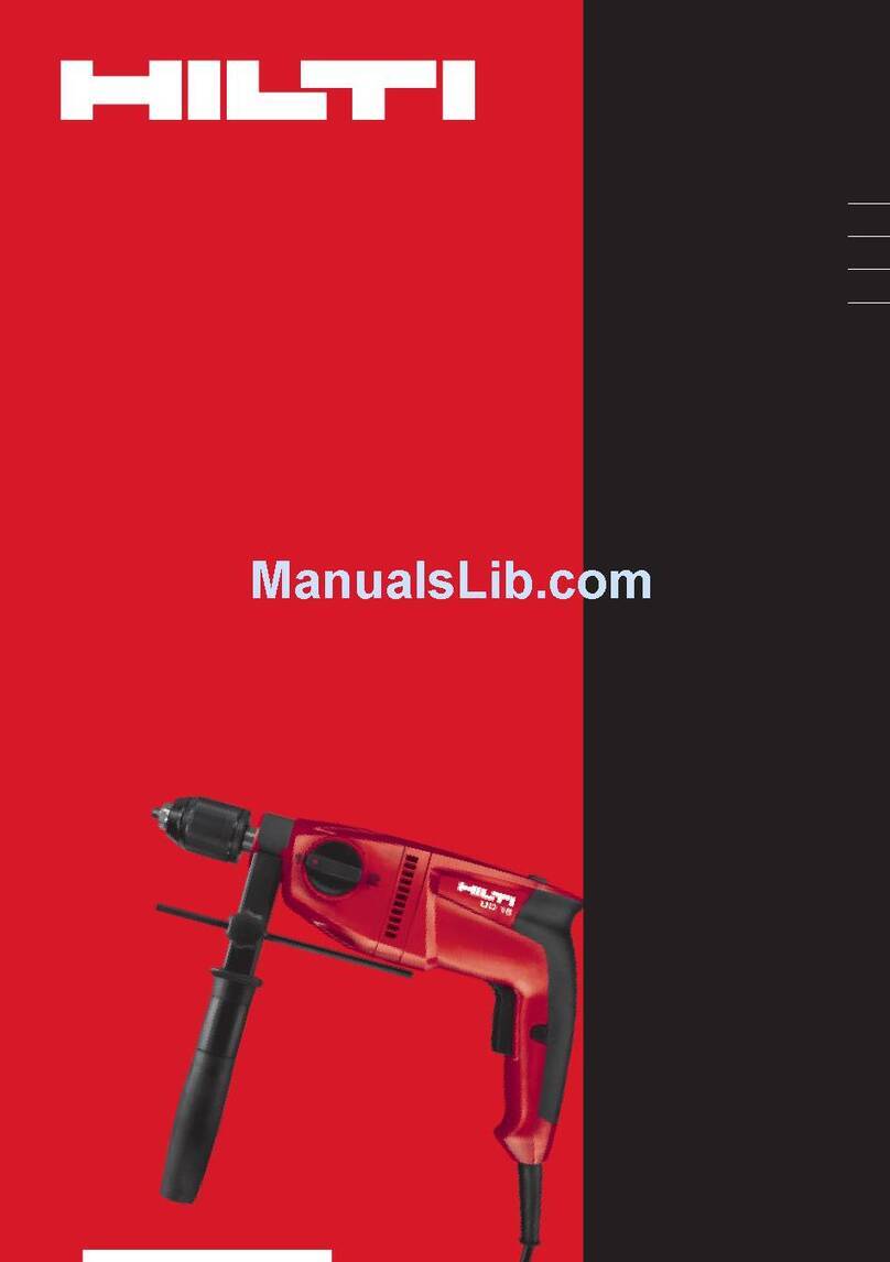 Hilti UD30 User manual