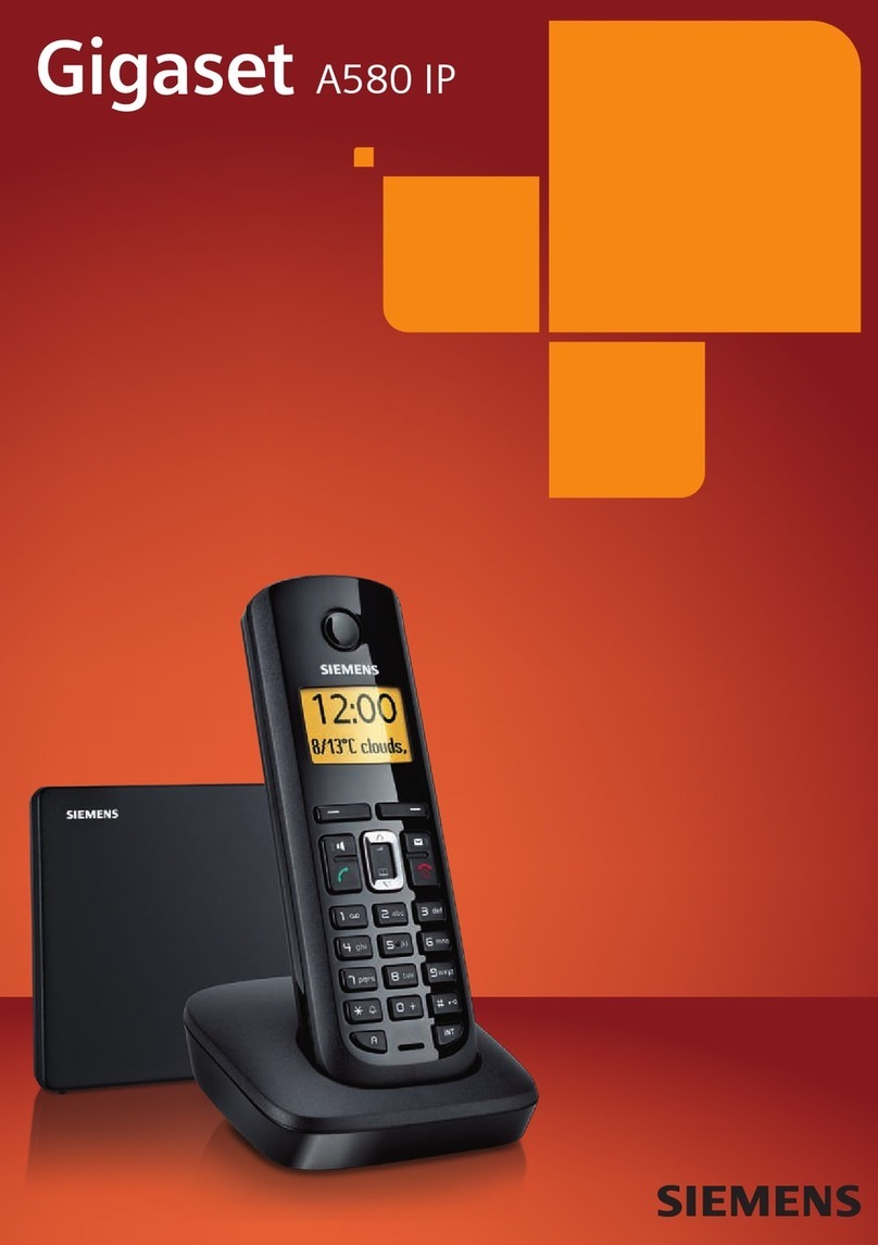 Gigaset A580 IP User manual