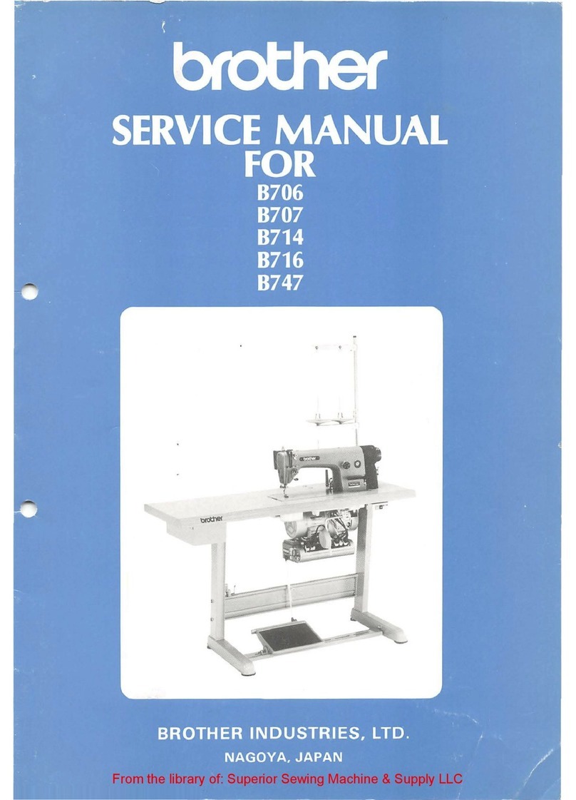 Brother B706 Service manual
