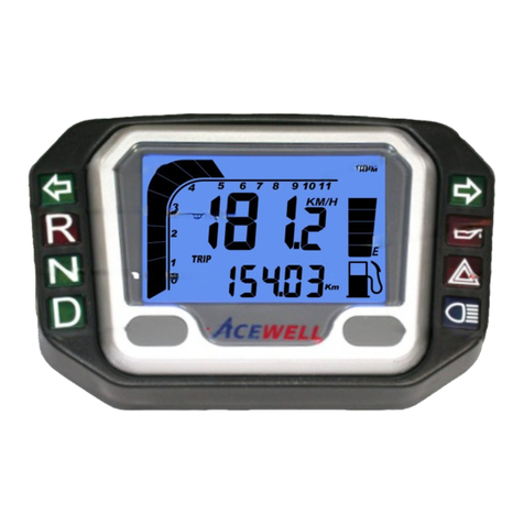 Acewell ACE-31 SERIES user manual