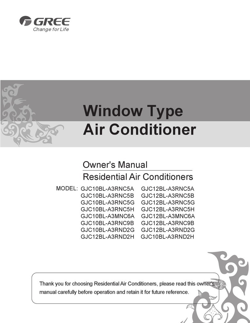 Gree GJC12BL-A3RNC5A User manual
