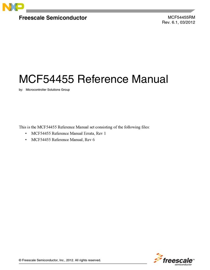 Freescale Semiconductor MCF54455 Reference manual
