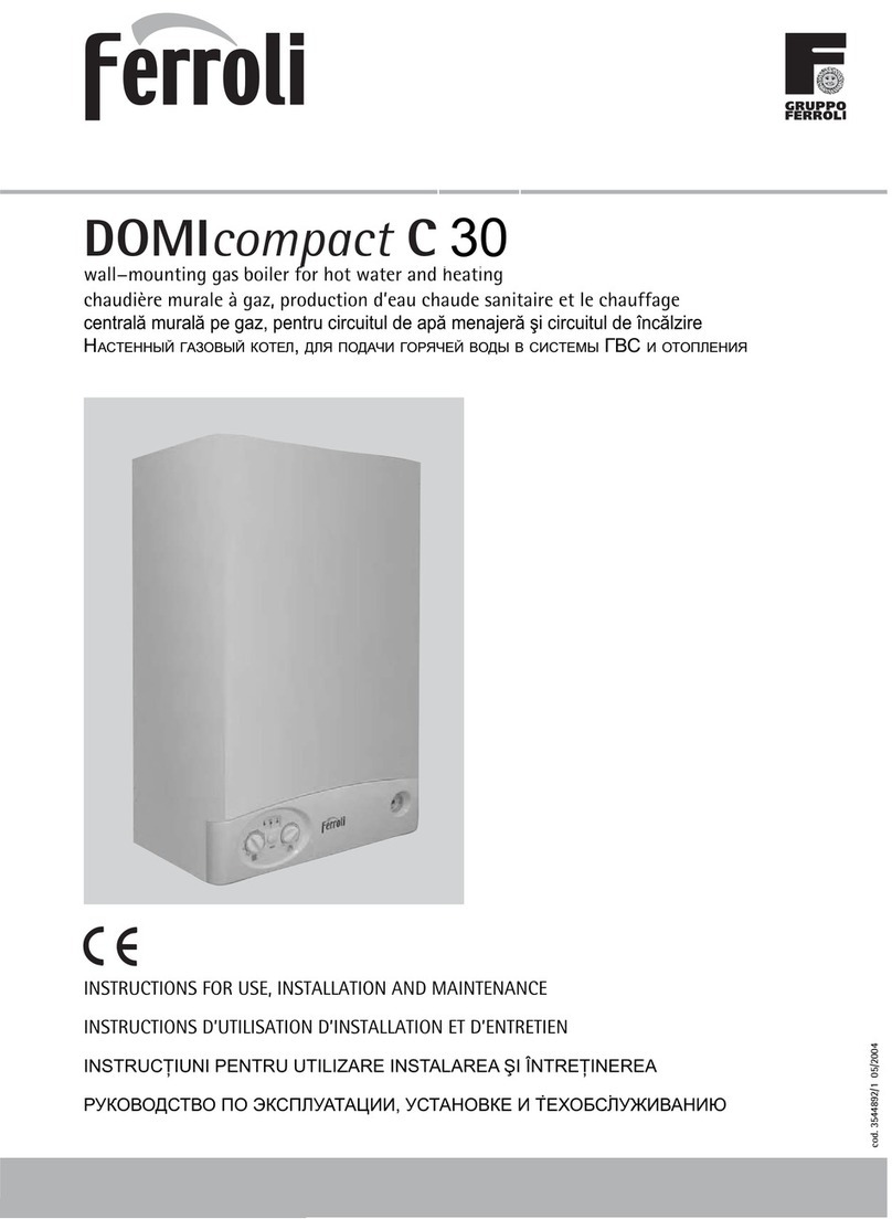 Ferroli DOMIcompact C 24 Troubleshooting guide