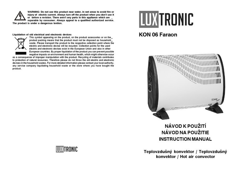 Luxtronic KON 06 Faraon instruction manual