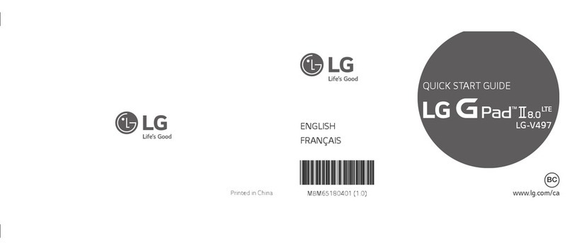 LG GPAD II User manual