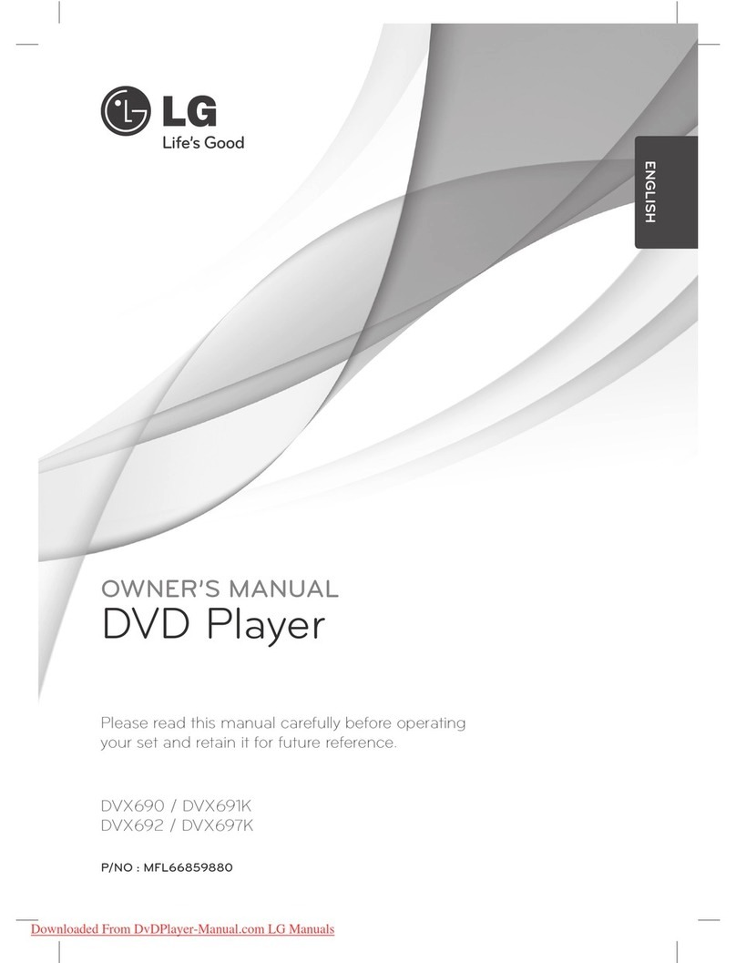 LG DVX690 owner's manual